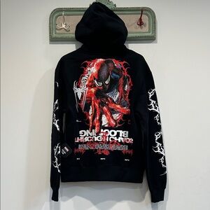 Civil Regime x Spider-Man Marvel Graphic Hoodie Sweatshirt new
